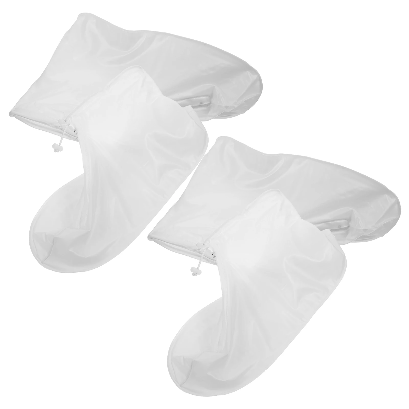 

2 Pairs Rainproof Shoe Cover Rainy Day Boot Protector Outdoor Adult Shoes Waterproof Overshoes Anti-slip for Child