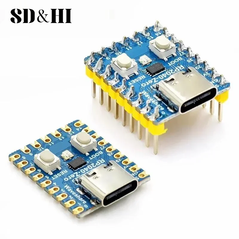 

For Raspberry PI RP2040-Zero Microcontroller Development Board PICO Motherboard Dual Core Processor Mini Microcontroller