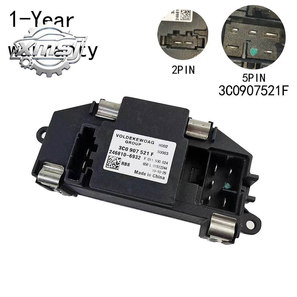 

Resistencia del soplador 3C 0907521 F para Audi RSQ3 Q3 Q7 Skoda Octavia Superb Yeti VW Passat Tiguan Touran Sagitar Magotan Gol