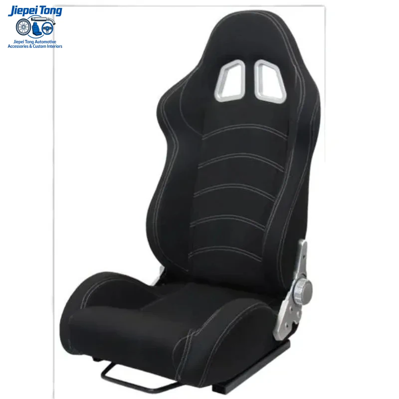 

Hot Sale Universal Recumbable Black PVC Carbon Appearance Leather Barrel Racing Seat