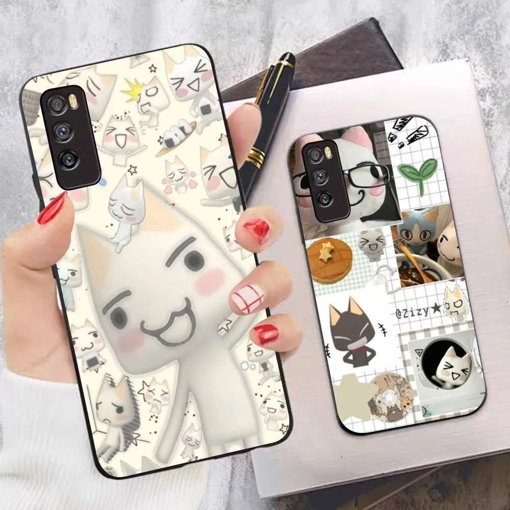 

INS Cute Toro Inoue Cat Phone Case For Huawei Mate 10 20 30 40 50 Lite Pro Nova 3 3i 5 6 SE 7 Pro 7SE