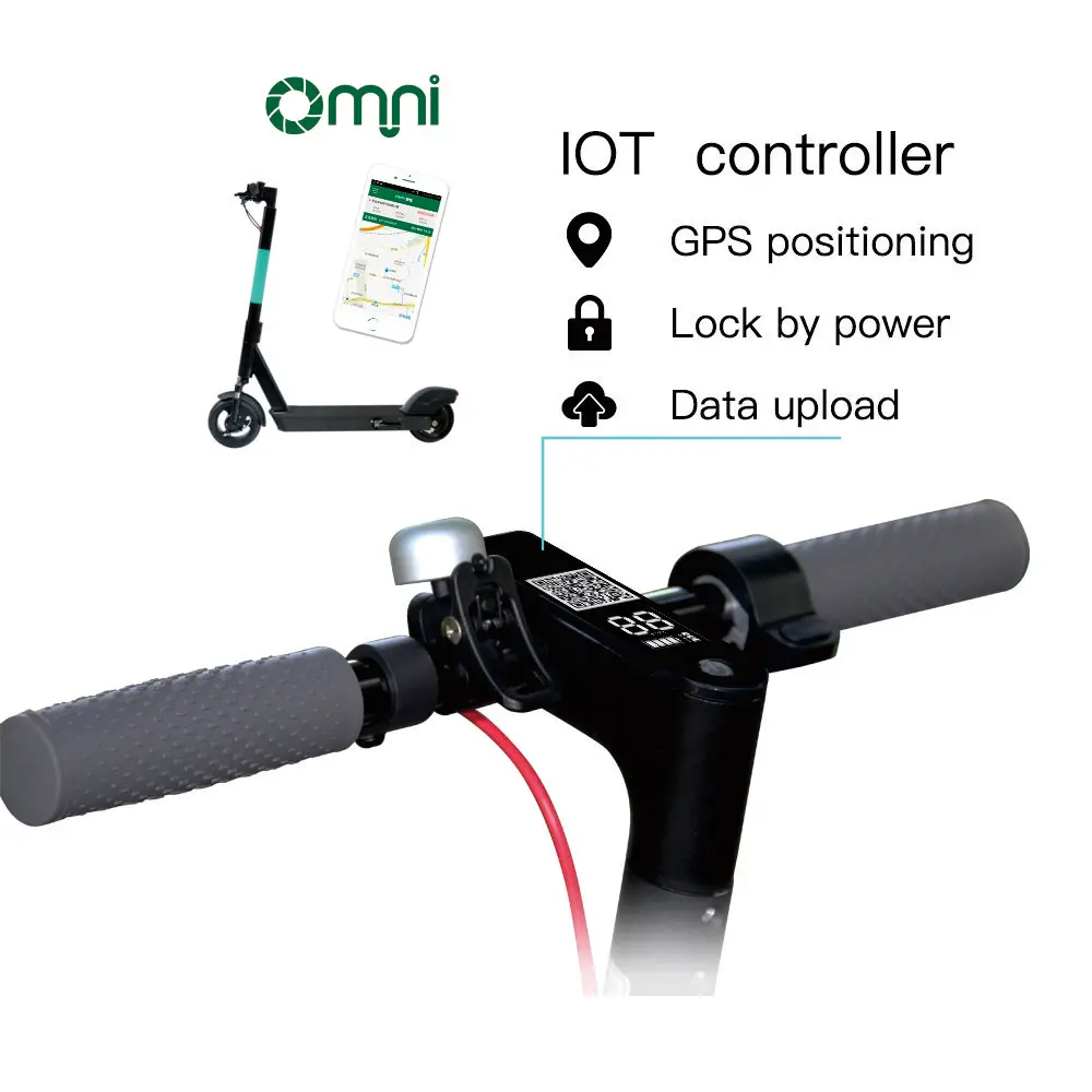 

Omni Public Sharing Electric Scooter Rental With App Software Based Solution Smart IOT Device