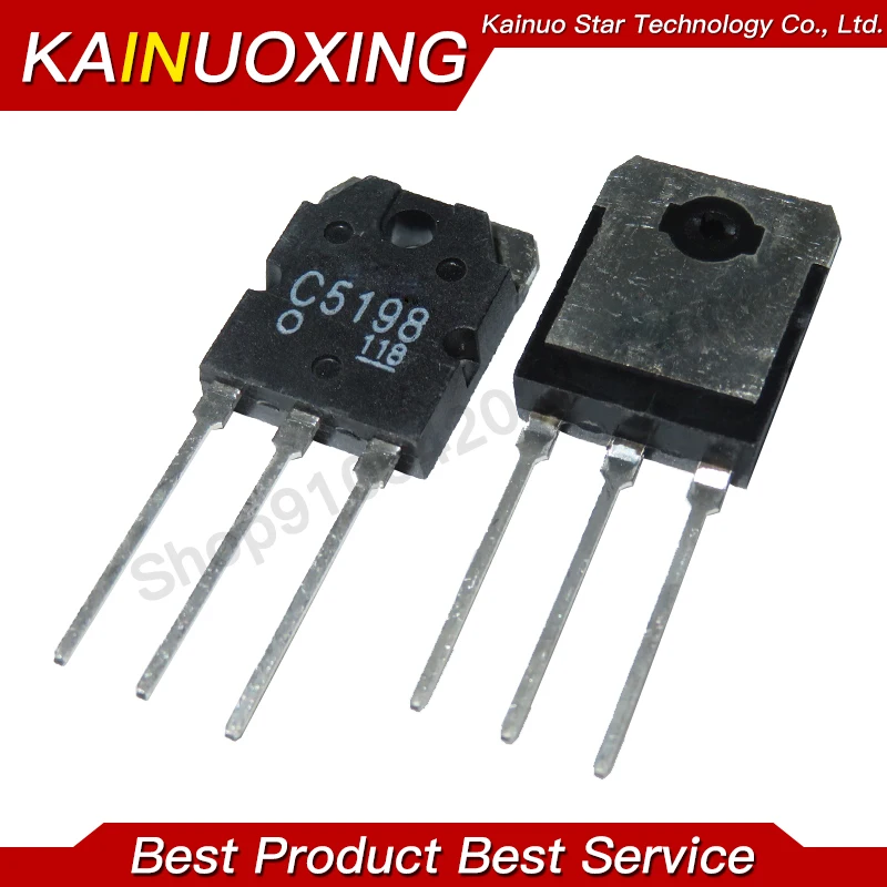 5 шт. 2SC2625 2SC3320 2SC3502 2SC3835 TO-3P 2SC3998 2SC5198 2SC5200 2SC5388 TO3P Нее