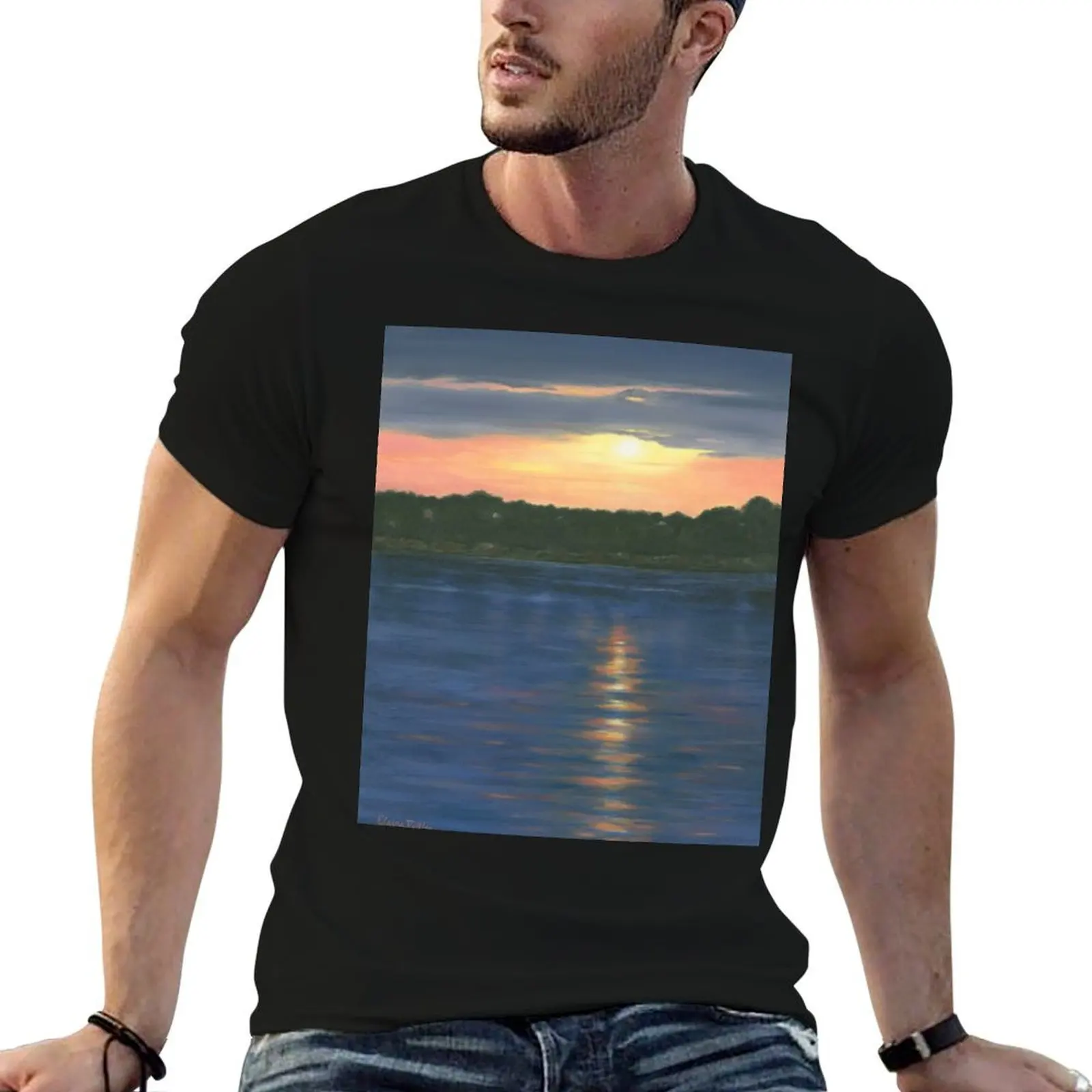 Casco Bay T-Shirt man t shirts cotton graphic t shirts for man t shirts for man cotton T-shirt