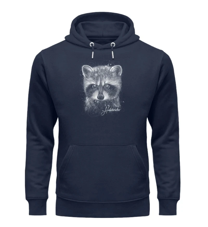 

Small Raccoon- Line Art Hoodies Women Kawaii Clothes Winter Clothes Women Men's Tops