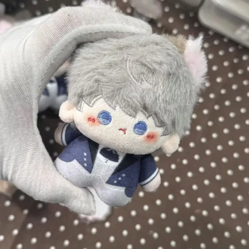 Love and Deepspace periphery kawaii Xawier 2.5D 10cm Starfish body cotton doll Handsome plush toy Backpack zipper decoration