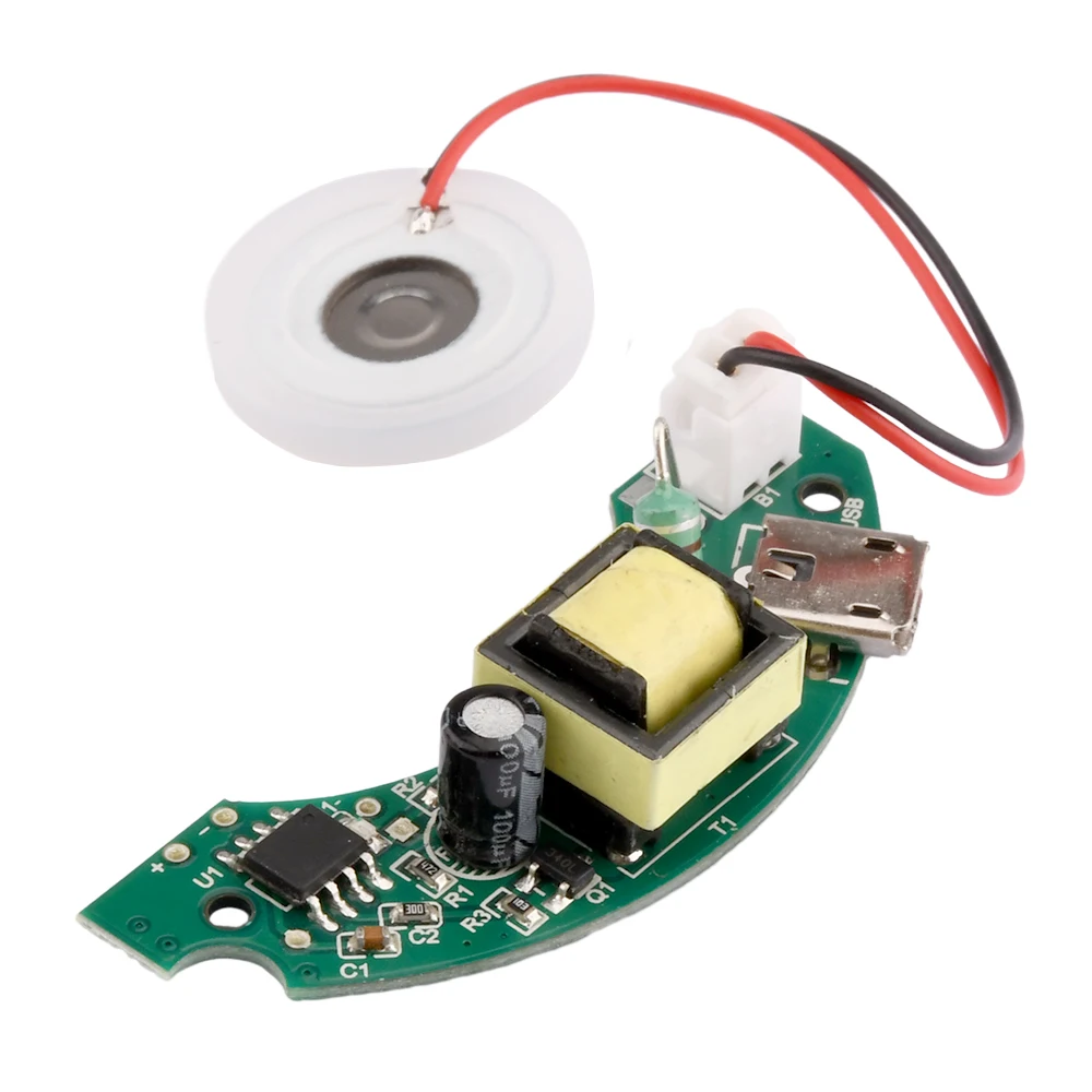 DC 5V 2W Micro USB Humidifier Circuit Board 108khz Driver Board Atomizer Circuit Board 5V Control Board PCB Module