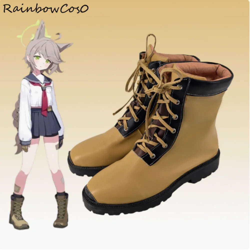 FOX4 Otogi Blue Archive Cosplay Shoes Boots Game Anime Party Halloween RainbowCos0 W4734