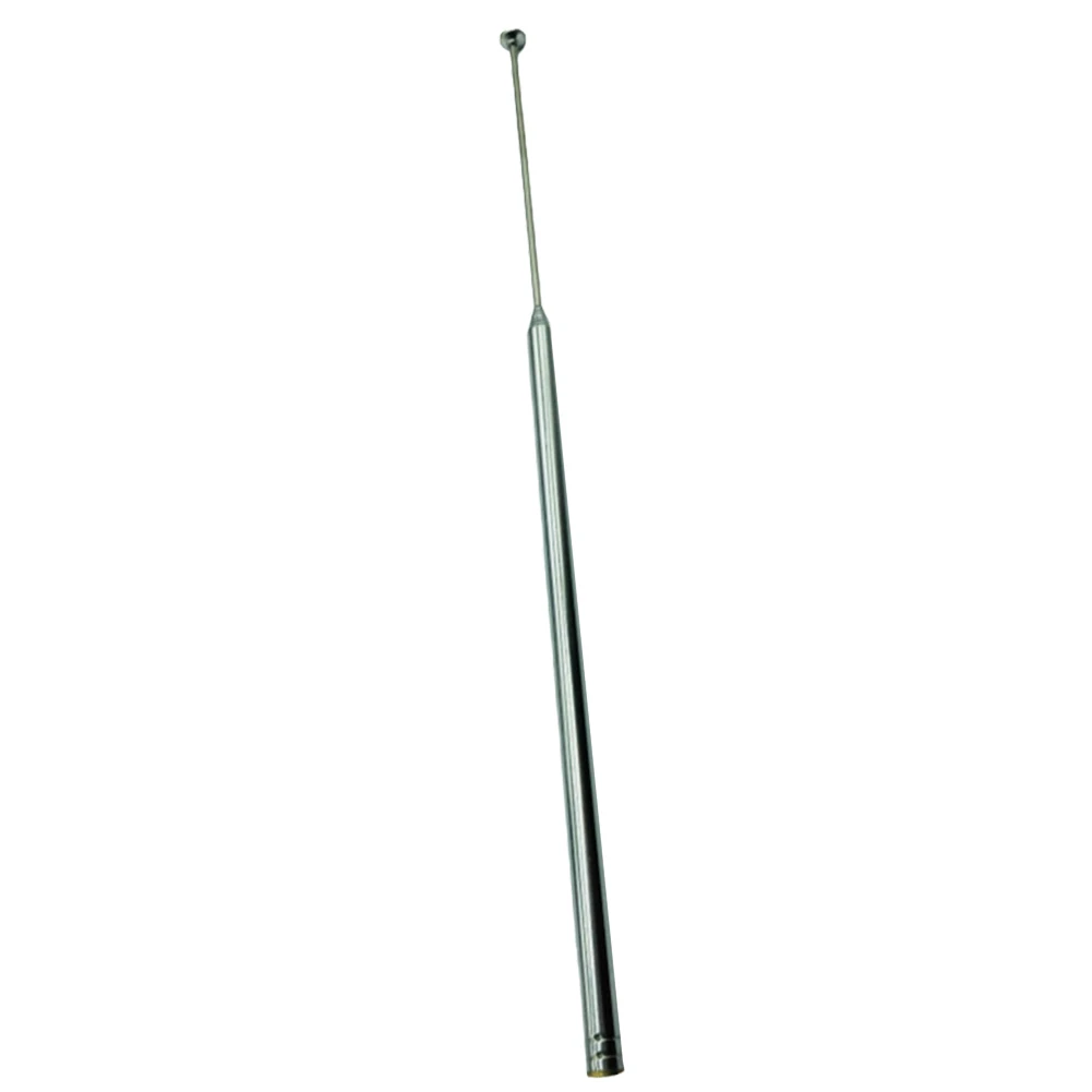 Antena telescópica de cobre de cobertura de frecuencia completa, 97cm, para onda corta portátil, FM, AM, Audio, 7 Secciones