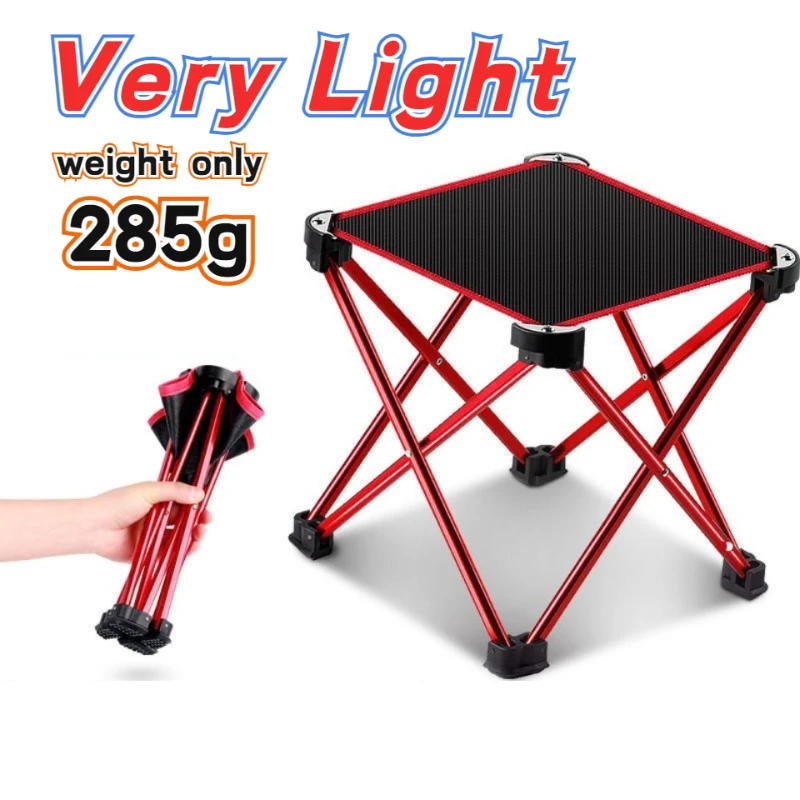 Outdoor Folding Chair Foldable Stool Hiking Camping Fishing Picnic Portable Stable Light Lightweight Camping Chair