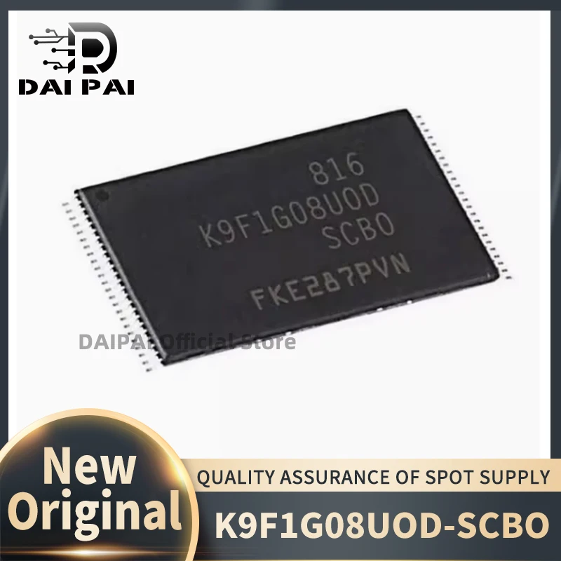 (10Pcs/Lot)100% New original K9F1G08UOD-SCBO K9F1G08U0D SCB0 K9F1G08U0D-SCB0 tsop-48