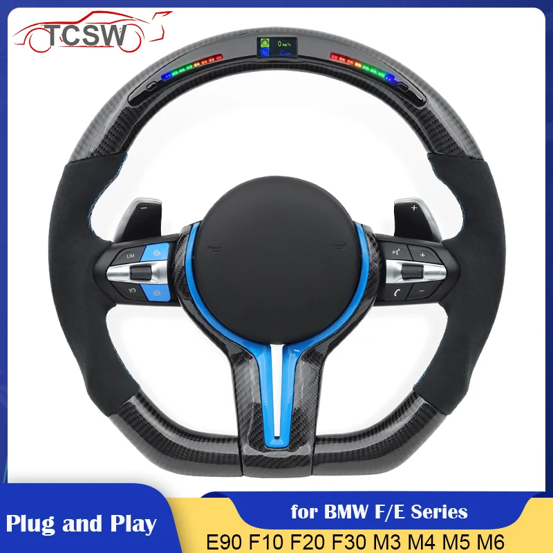 

LED Car Steering Wheel Assembly for BMW F10 F11 F30 F31 F34 F32 F33 F36 F20 F21 F22 F23 M3 M4 M6 M8 E89 E84 E92 E90 E81 E87 E60
