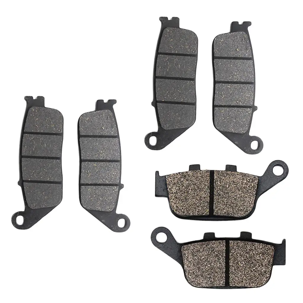 Motorcycle Replacement Front and Rear Braking Pads Kits Set for 400 /V-II/W/ (NC36) (1997-1998)/R 250 RR (MC22) (1990-1994)