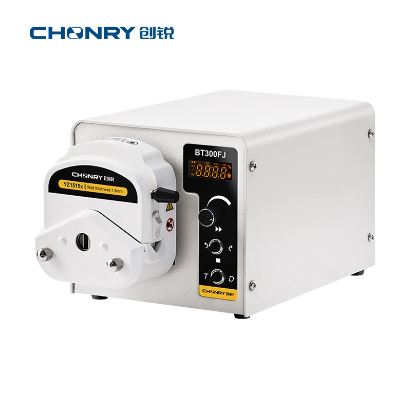 CHONRY BT300FJ intelligent digital peristalt pump with stepper motor high flow used in food packaging