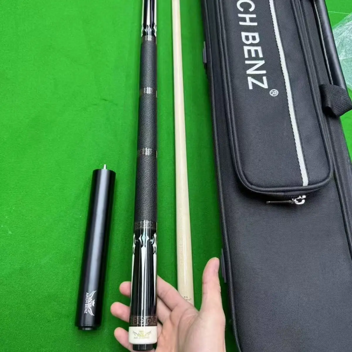 Benzi Journey 4 Billiard Cues High Value Professional Grade 12.5mm Large Head Cutter Chinese Replica
