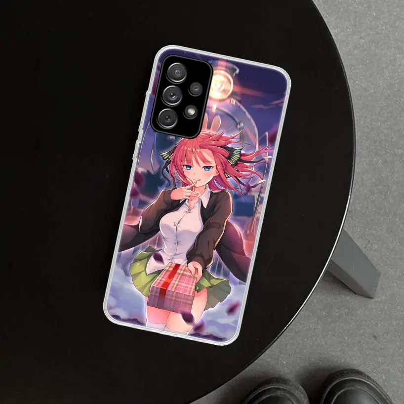 Nakano Nino Anime Phone Case for Samsung Galaxy A15 A25 A35 A55 A14 A24 A34 A54 A04S A13 A23 A33 A53 A03S A52 A12 A22 A32 A02S C