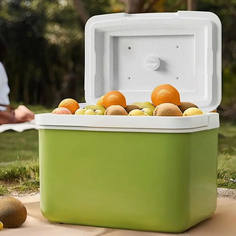 

6L/10L Lightweight Portable Camping Cooler Box Mini Fridge Picnic Ice Box Picnic Cooler Storage Bucket For Camping Outdoor