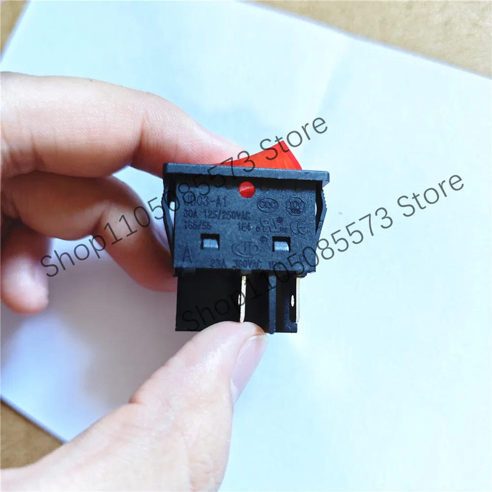 10pcs JD03-A1 16A 25A 30A Welding Machine High-power Boat Type Switch with Light High Current Silver Contact Power