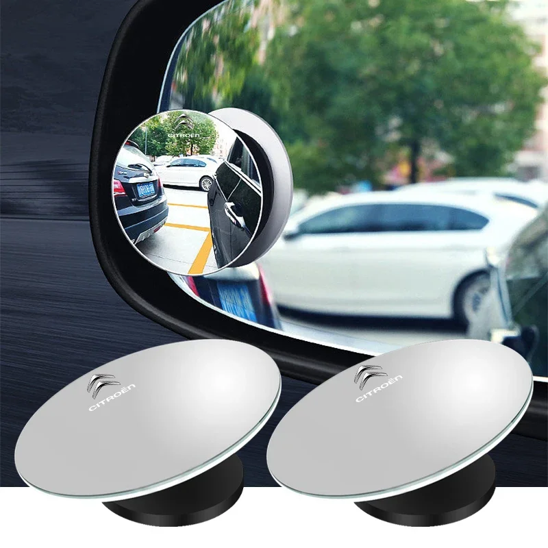 

2Pcs Car Adjustable 360 Degree Car Blind Spot Rear View Mirror for Citroen C2 C3 C4 C5 C1 Berling Xsara Picasso Saxo DS3 DS4 DS6