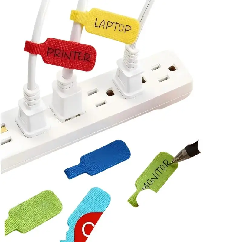 8/32 Pieces Colorful For Cable Marking Organizing Identification Durable Easy To Use Writable