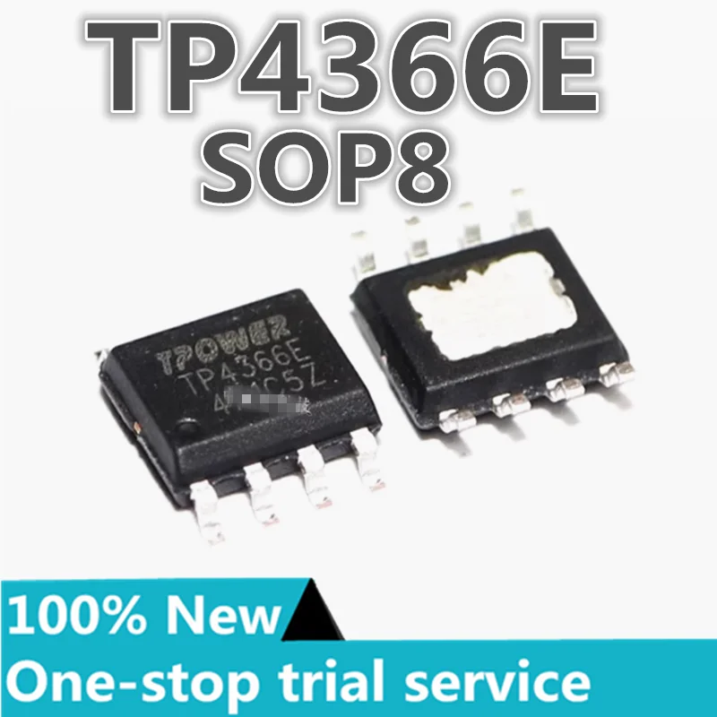 

10-100PCS %New TP4366E TP4333 SOP8 4.2V 1A Mobile power synchronous boost IC