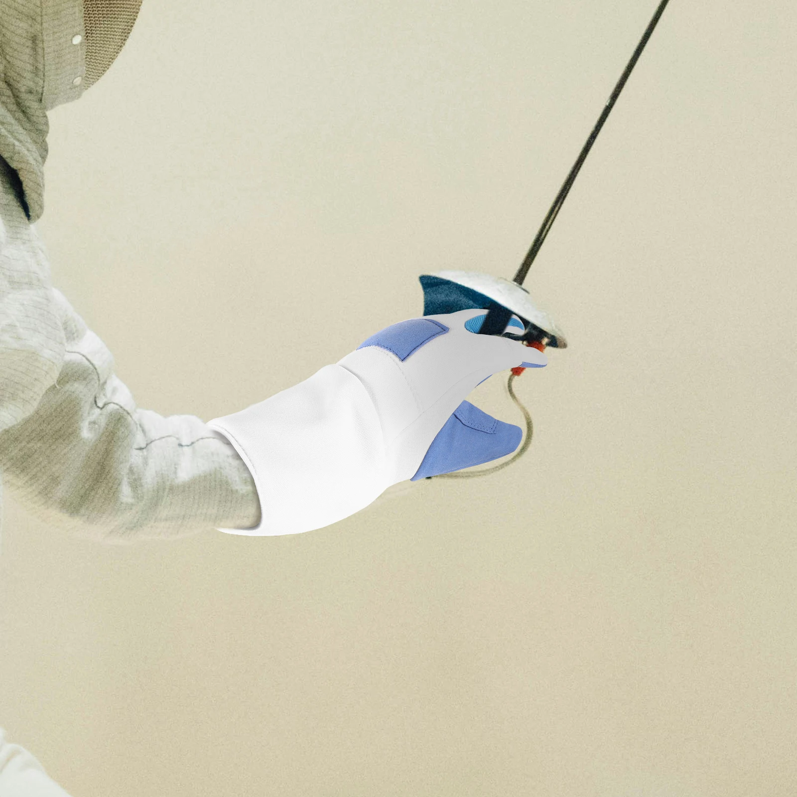 

Fencing Glove Secure Grip Anti-Skid Surface for Intense Training Breathable Long-Lasting Glove Suitable for Adult and Child