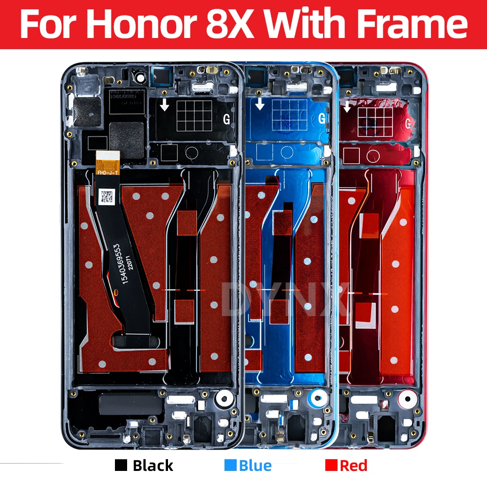 For Honor 8X LCD Display Touch Screen Digitizer Replacement Assembly JSN-L22/L42/L11/L21/L23/AL00/TL00/AL00a Honor 8X LCD Screen