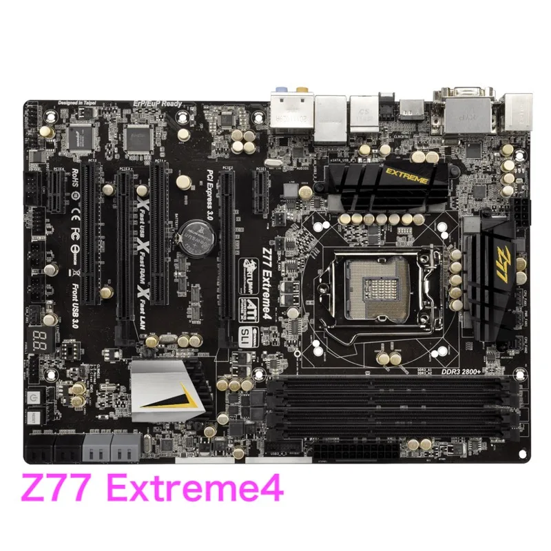 

Suitable For ASRock Z77 Extreme4 Motherboard 32GB LGA 1155 DDR3 ATX Mainboard 100% Tested OK Fully Work