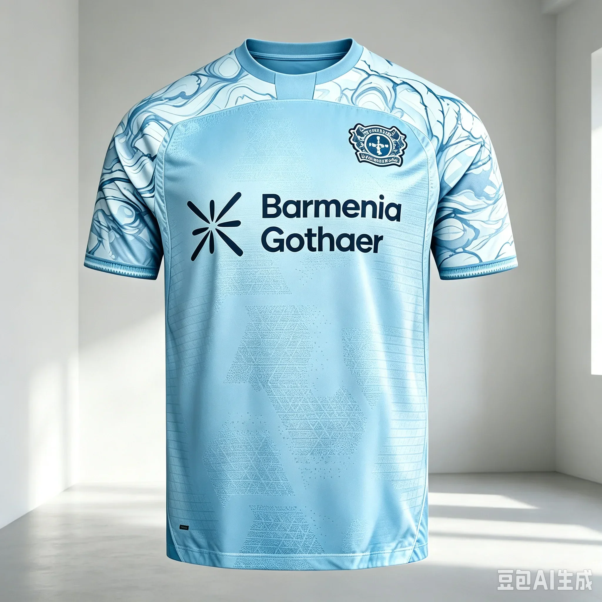 Bayer Leverkusen 26-27 Football Jersey 3D Printed Fast Drying Breathable Casual Sports T-shirt for Parent-child Adult Children