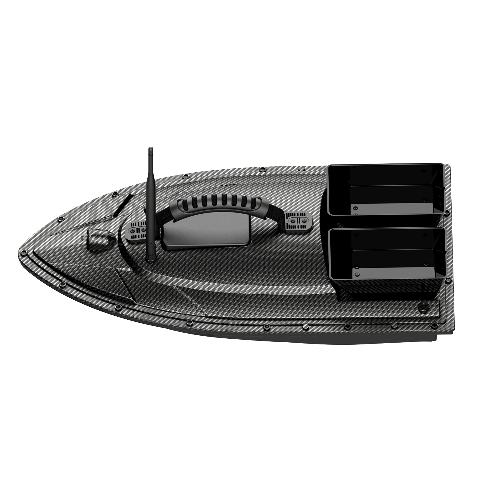 Flytec V070 GPSインテリジェント 40測位ポイント 1.5kg積載 2個の餌箱 リモートコントロールベイトボート