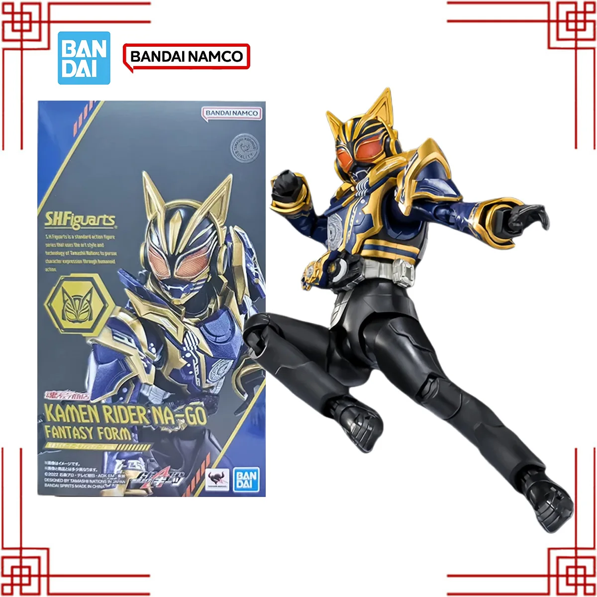 

Коллекционная фигурка Bandai SHF Kamen Rider Na Go Fantasy Form: Модель-конструктор, высокопозиционная фигурка Камен Райдера, игрушка для мальчиков, подарок