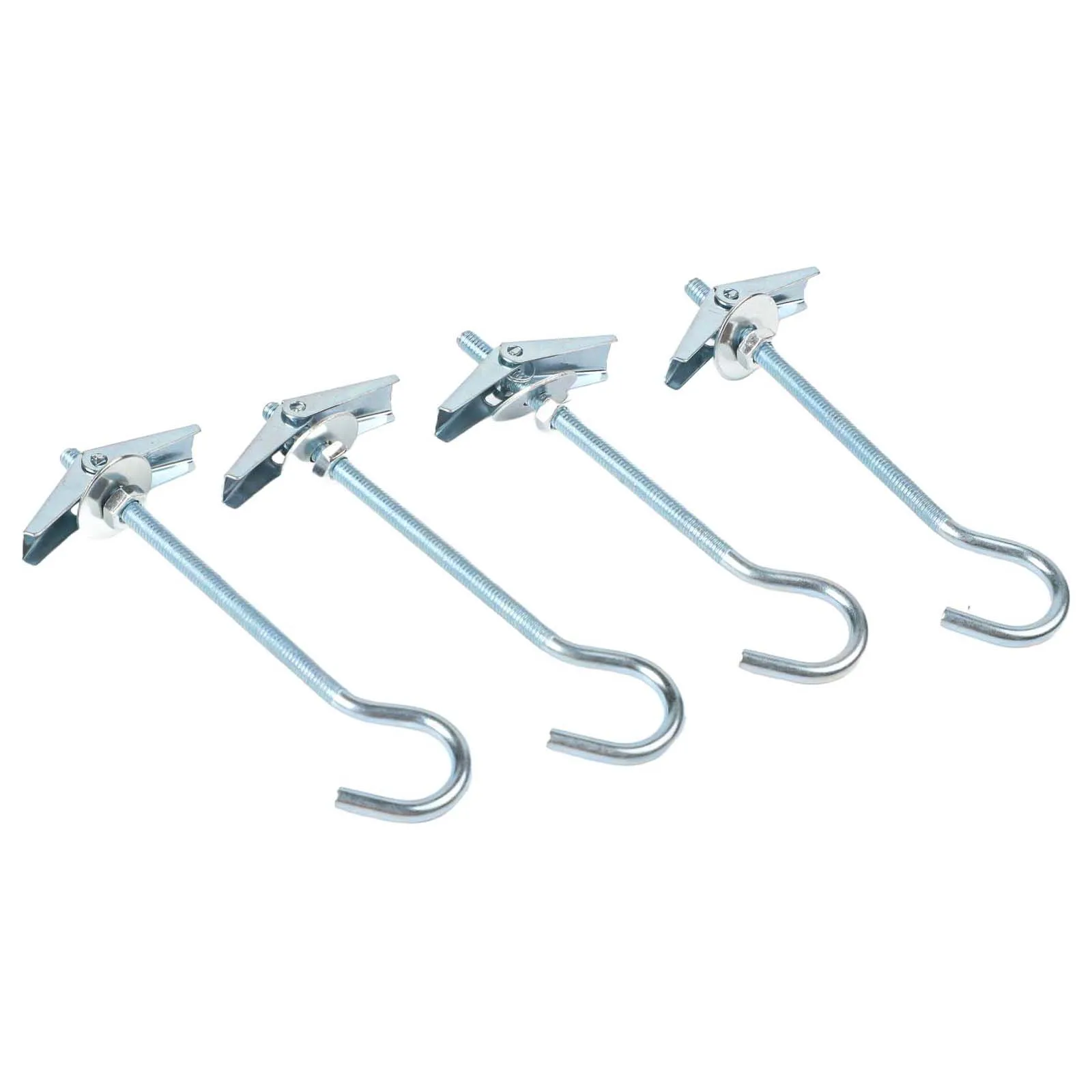 Spring Folding Ceiling Hooks for Organizing Your Home Supports Up to 15kg with For Easy Installation  Spring Folding