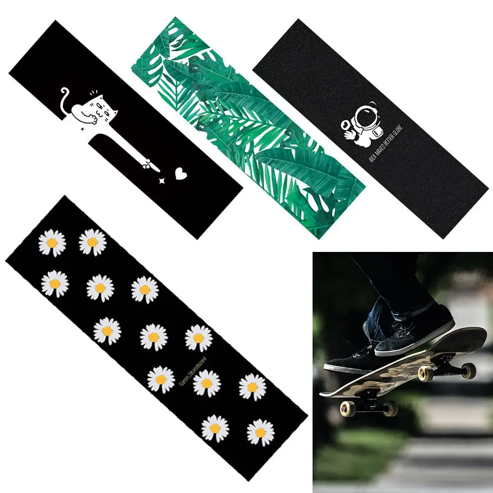 

Portable Self-adhesive Non-slip Grip Tape Skate Board Deck Sticker Skateboard Sandpaper Electric Scooter