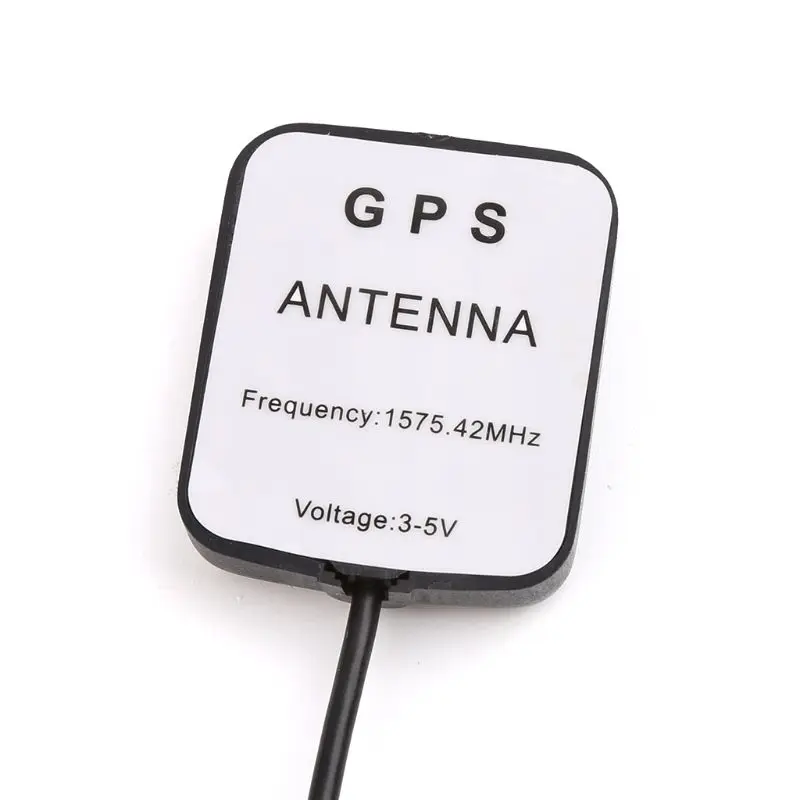 Car GPS Antenna Receiver With 3.5mm MCX Right Angle Connector Navigator Aerial 3