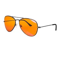 SHINU red lenses glasses men for better sleep orange lens glasses women blue light filter for long time working cut bluelight