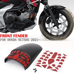 NC750X New 2021 2022 Motorcycle High Quality ABS Front Mudguard Fender Rear Extender Extension For HONDA NC750 X NC 750 X nc750x