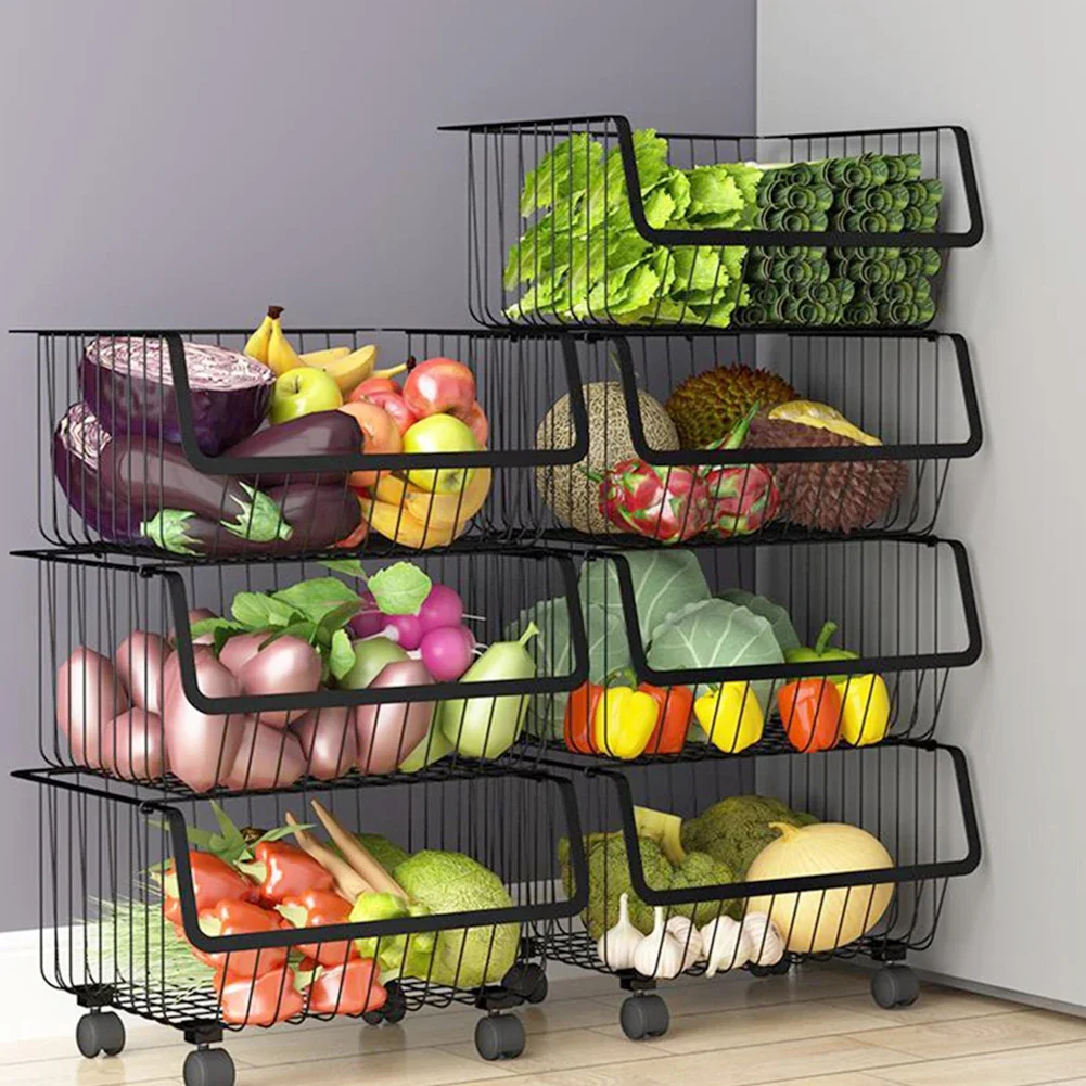 fruit-vegetable-trolley-rack-kitchen-bedroom-multi-layer-storage-basket-rack-stackable-basket-cart