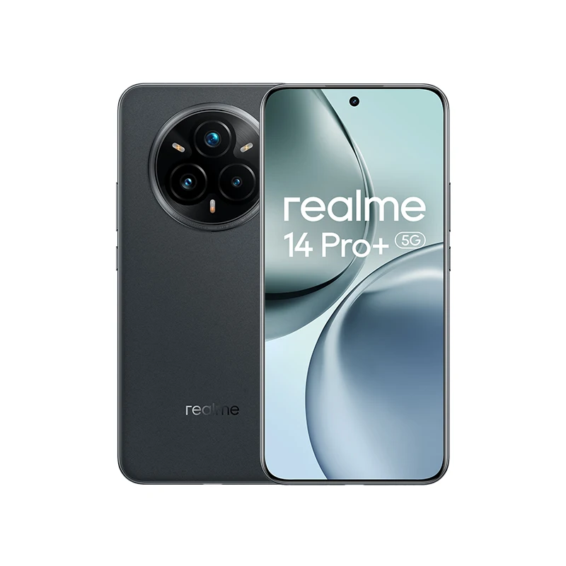 Europese versie van de realme 14 Pro Plus 5G-smartphone met Sony 3x periscoopcamera met optische beeldstabilisatie, Snapdragon 7s Gen 3, 80 W SUPERVOOC-opladen en IP69-certificering