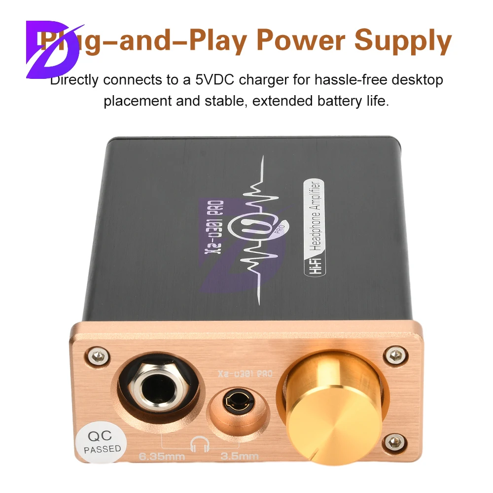 Xz-U301Pro DC 5V クラス A ヘッドフォン アンプ Hi-Fi ヘッドフォン アンプ リニア ヘッドフォン ハイパワー デスクトップ ヘッドフォン アンプ