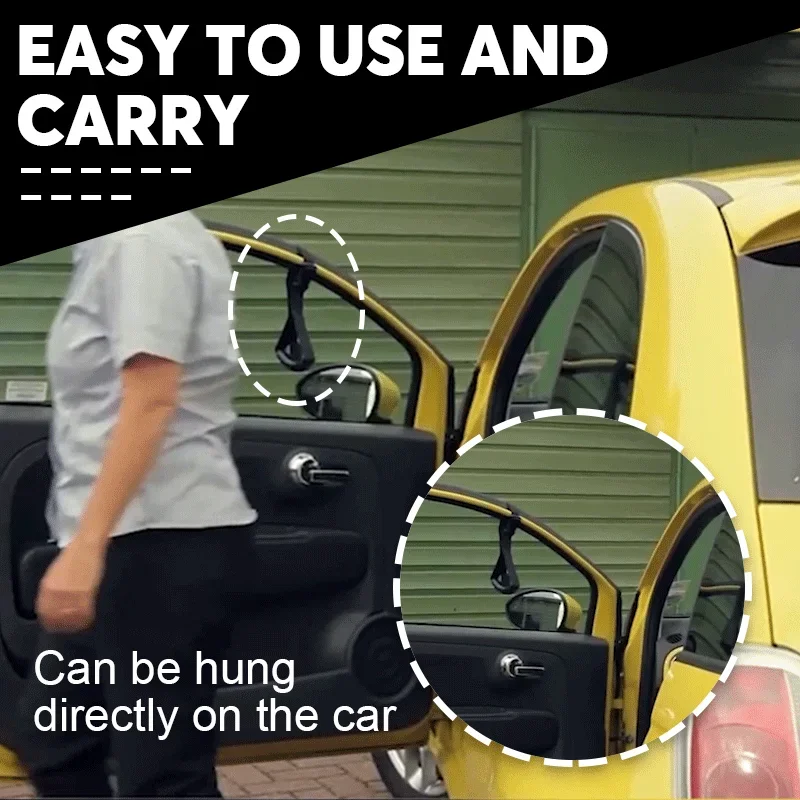 

Car Grab Handle Adjustable Standing Aid Safety Handle Support Grip Handle Portable Movable Disability Elderly Car Assist Tool