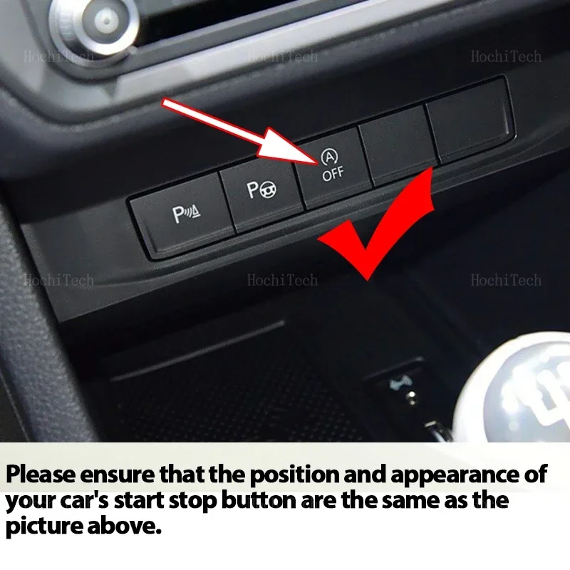 Automatic Stop Start Engine System Off Cable Plug and Play Eliminator for Volkswagen VW Caddy 2K Second Facelift 2015-2019