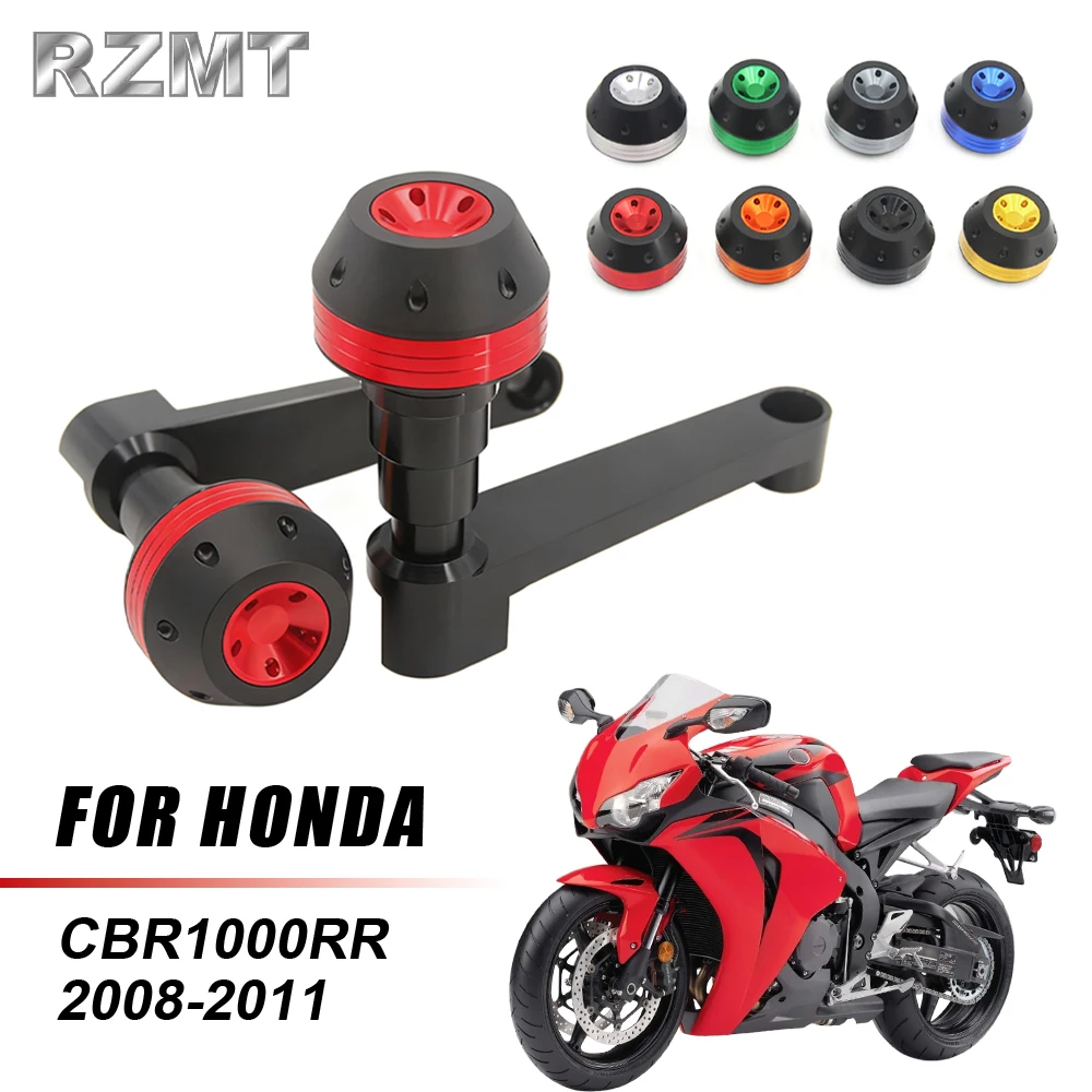 

Для Honda CBR1000RR 2008-2011 мотоцикла задняя передняя ось вилка аварийный слайдер аксессуары для мотоциклов рама слайдер протектор