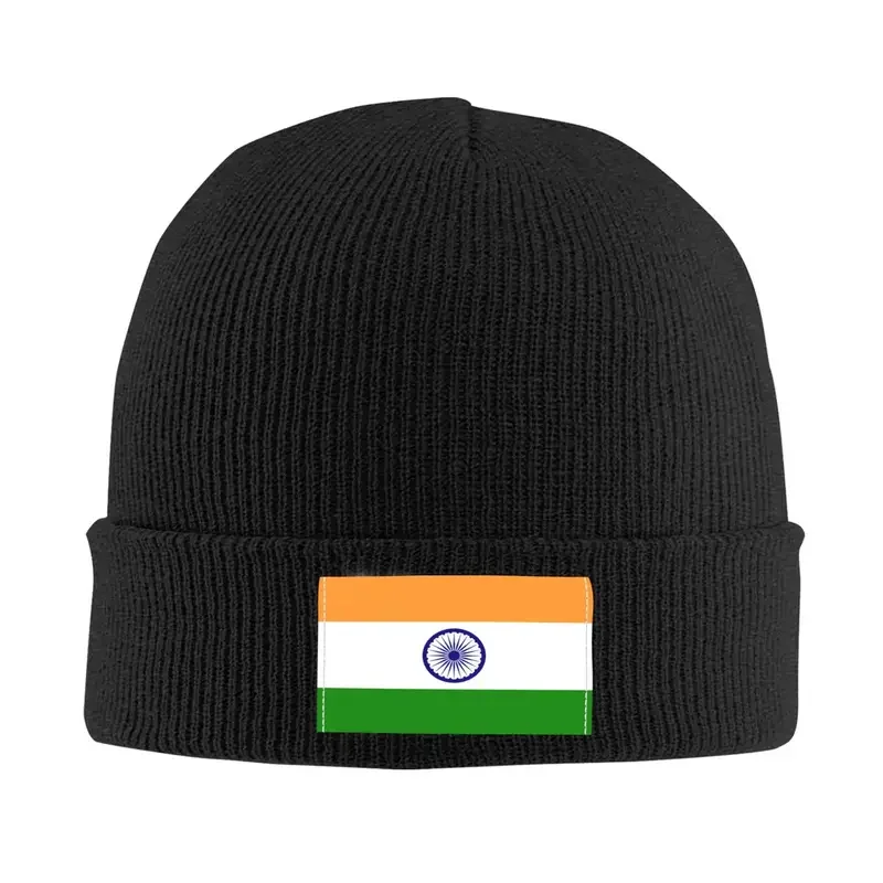 Flag Of India Authentic Version Knit Hat Cap Knitted Beanie Hat Beanies Cap Unisex Hipster