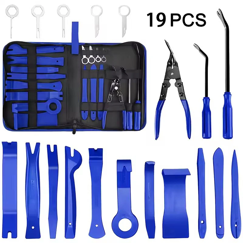 Auto-Handwerkzeugset Auto-Demontage-Werkzeugkit Stereo-Reparatur DVD-Reparaturwerkzeug Armaturenbrett-Entfernungswerkzeug Innenraum-Kunststoffverkleidung