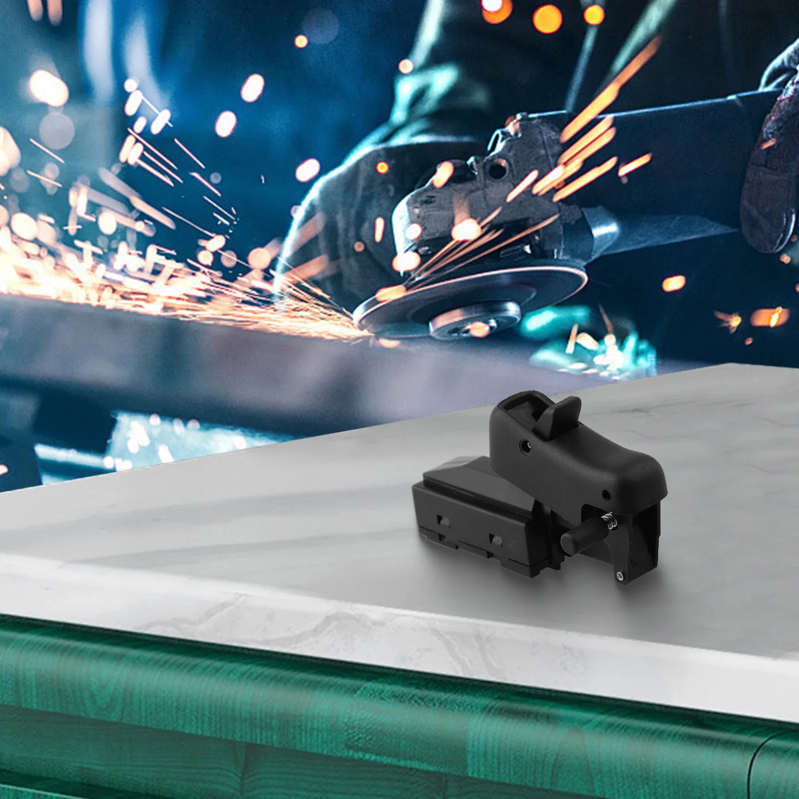 

DIY проект замена электроинструмента N451612 переключатель DWE43113 детали переключатель электроинструмента для шлифовальной машины 4,65 х 2,20 х 1,35 дюйма