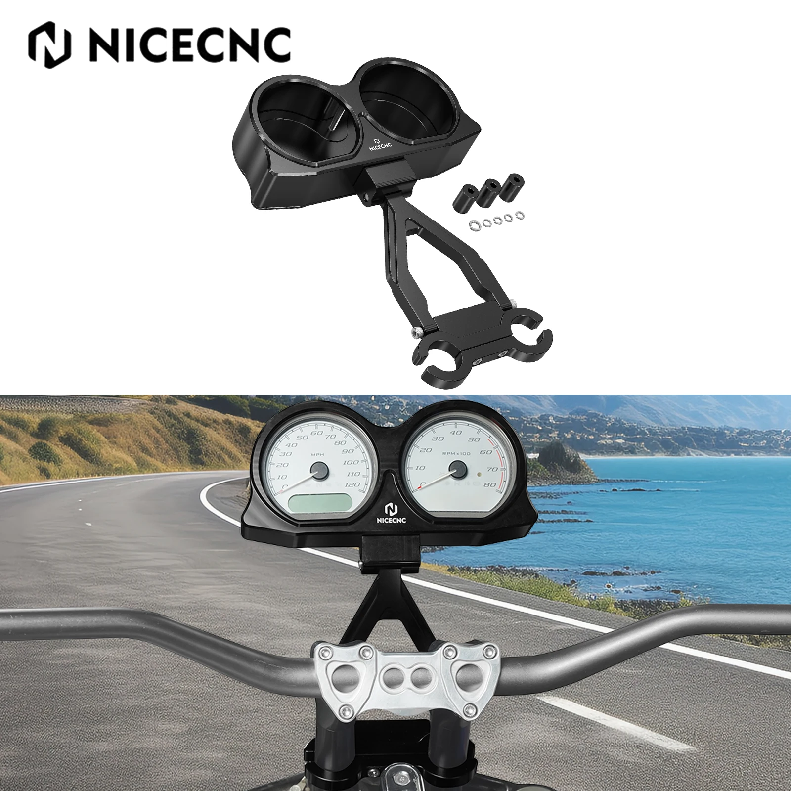 

Speedometer Gauges Relocation Cover For Harley Road Glide FLTRX Special FLTRXS 2015-2023 2022 Road Glide ST FLTRXST 2022-2023