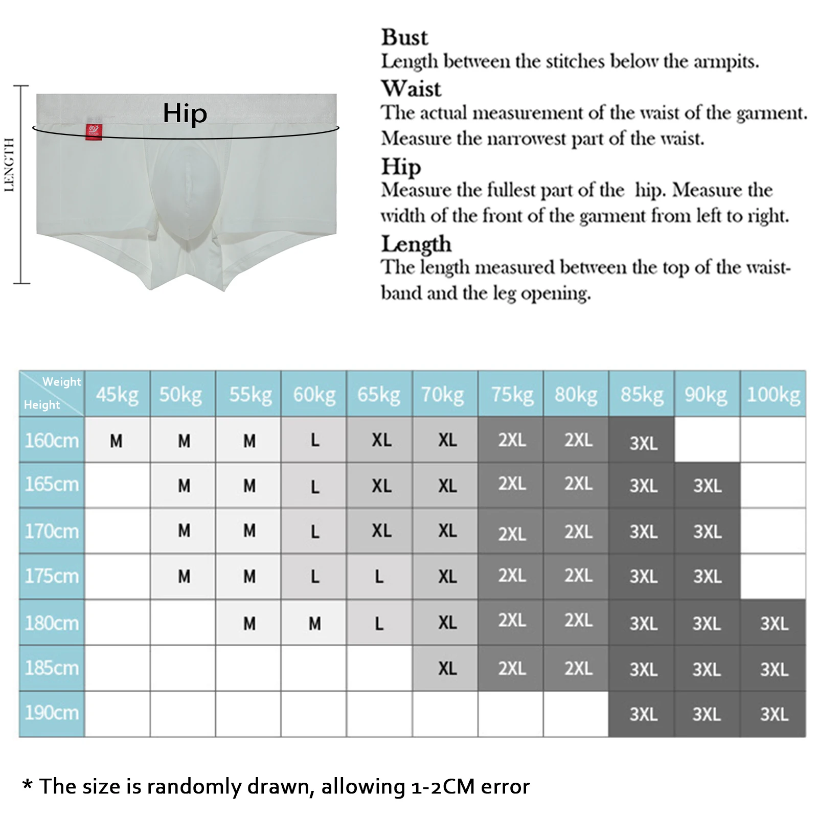 Big Dick Men Underwear Cotton Boxer Penis Hole Boxershorts Front Pocket Bulge Enhancing Male Lingerie U-Convex Underpants Sheer