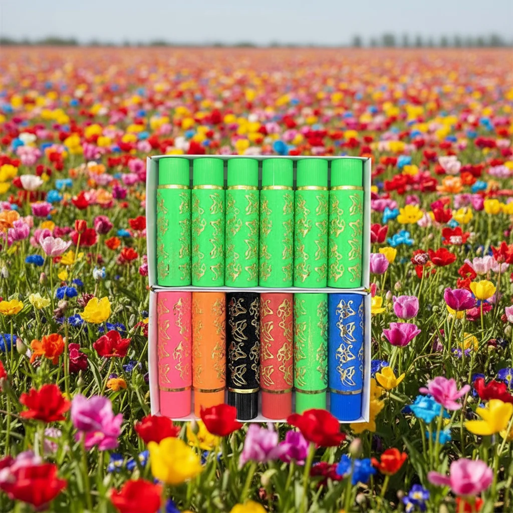Lote de 6 Labiales Verde Oscuro, Brillo Labial Mágico, Larga Duración, Resistente al Agua, Tinte Labial con Diseño de Mariposa, Cosméticos, Maquillaje