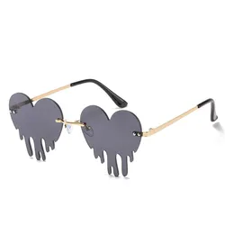 Love Heart Shaped Sunglasses Women Brand Designer New Fashion Cute Sexy Retro Cat Eye Vintage Cheap Sun Glasses Oculos UV400