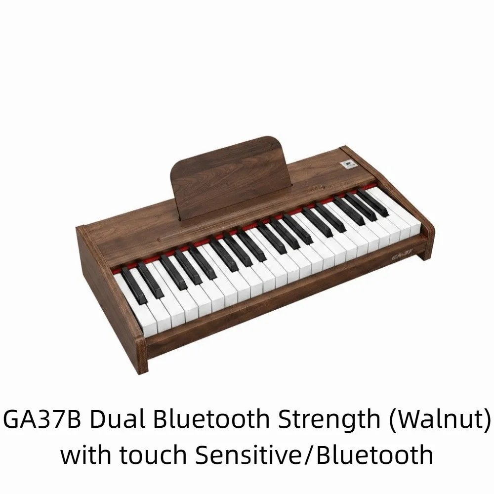 25/37 Keys Children's Piano Touch Sensitive Wooden Musical Instrument Bluetooth 22mm Standard Keyboard